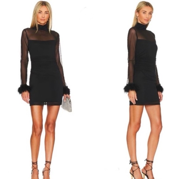 Amanda Uprichard Dresses & Skirts - Flaw Amanda Uprichard Black Mini Dress